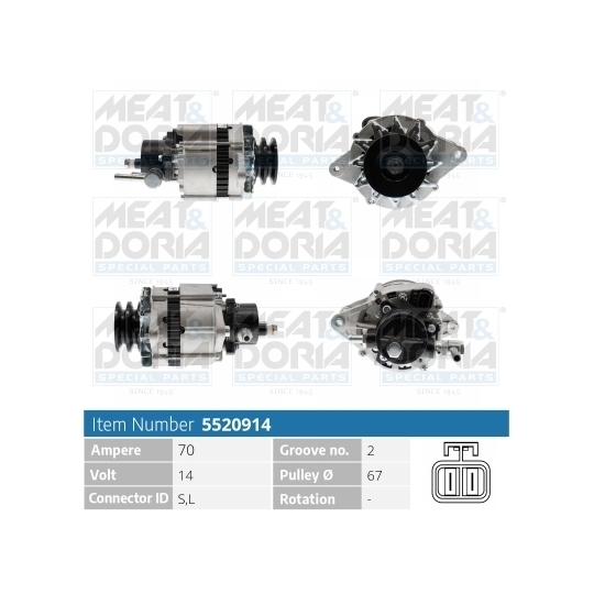 5520914 - Alternator 