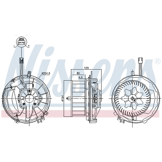 87587 - Interior Blower 