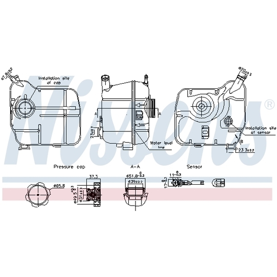 996239 - Expansion Tank, coolant 