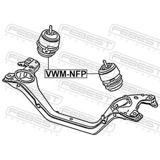 VWM-NFP - Engine Mounting 