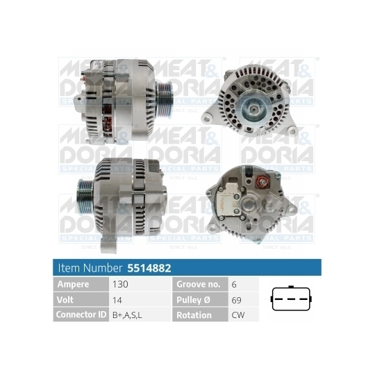 5514882 - Alternator 