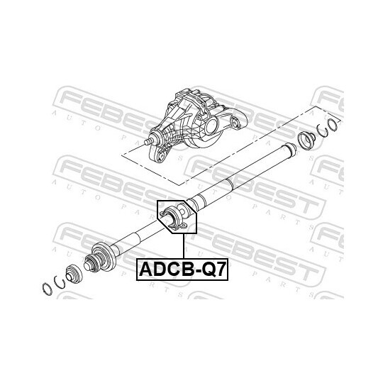 ADCB-Q7 - laager, kardaani tugilaager 