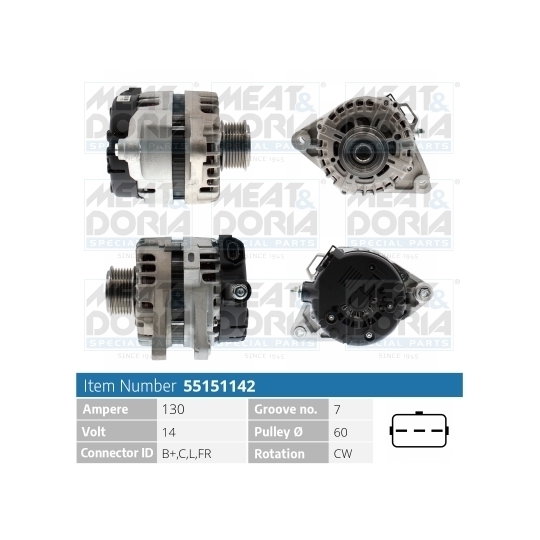 55151142 - Alternator 