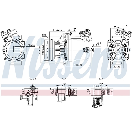 890950 - Compressor, air conditioning 