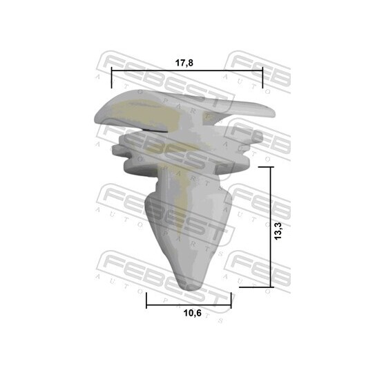 88570-159 - Stopper, ehis-/kaitseliist 