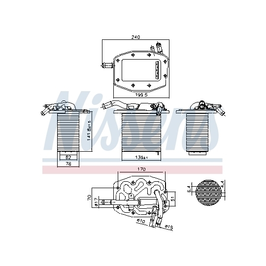 961297 - Intercooler, charger 