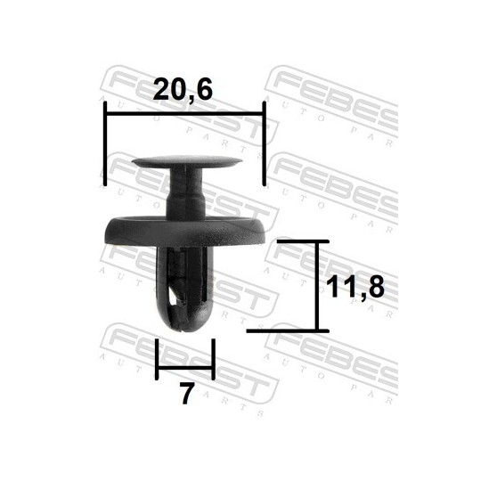 88570-089 - Suoja-/koristelista 