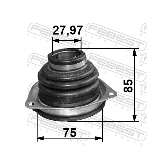 1815-VIVARLH-KIT - Bellow Set, drive shaft 