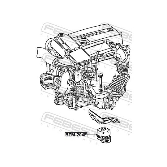 BZM-204F - Engine Mounting 