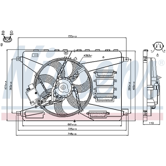 85640 - Fan, radiator 