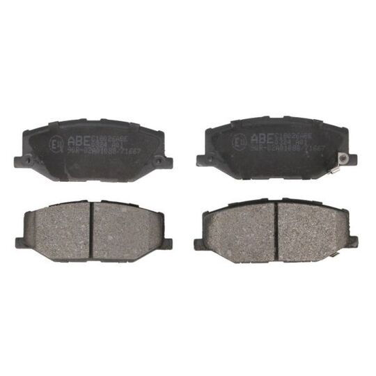 C18026ABE - Brake Pad Set, disc brake 