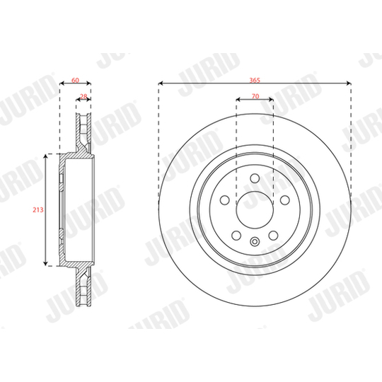 563661JC-1 - Brake Disc 