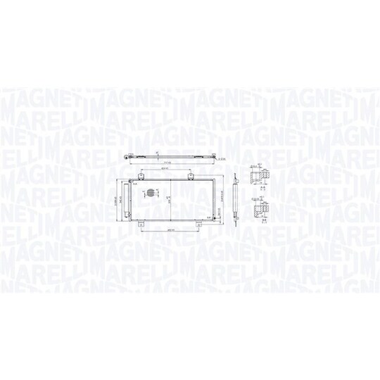 350203104100 - Lauhdutin, ilmastointilaite 