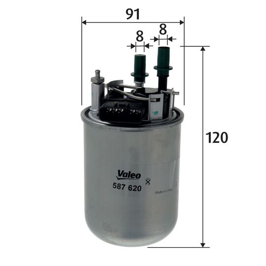 587620 - Fuel filter 