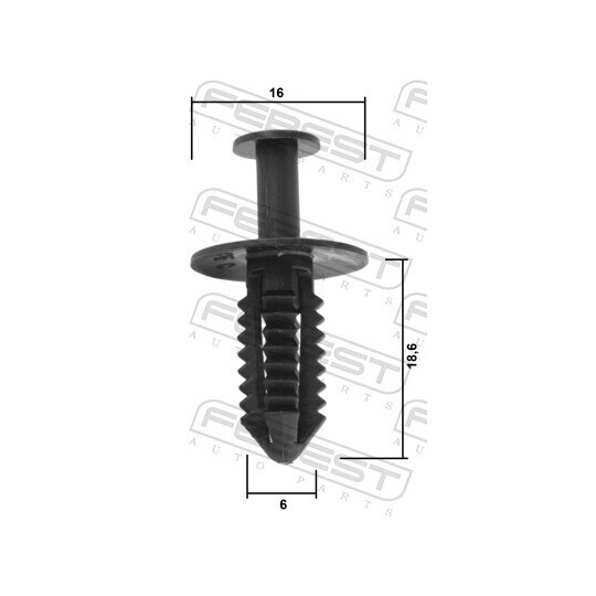 88570-174 - Clip, trim/protective strip 