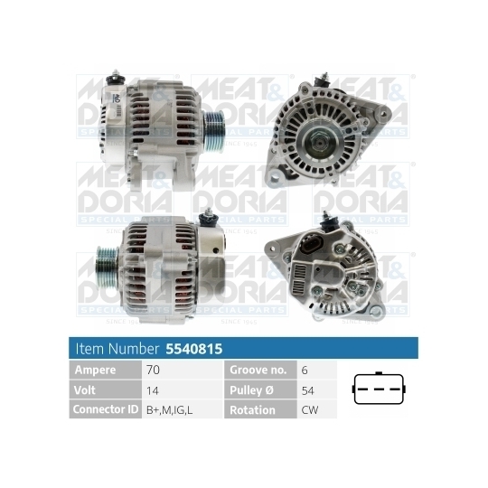 5540815 - Alternator 