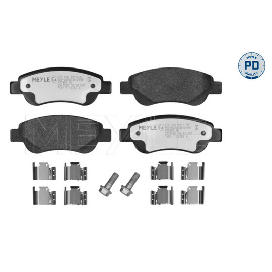 025 239 5917/PD - Bromsbeläggssats, skivbroms 