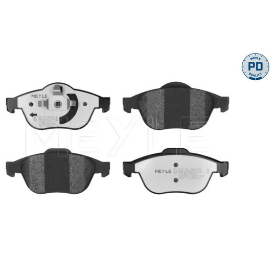 025 232 4818/PD - Brake Pad Set, disc brake 