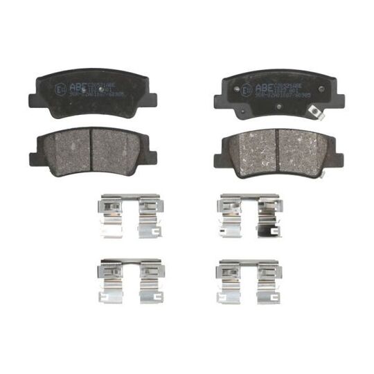 C20521ABE - Brake Pad Set, disc brake 