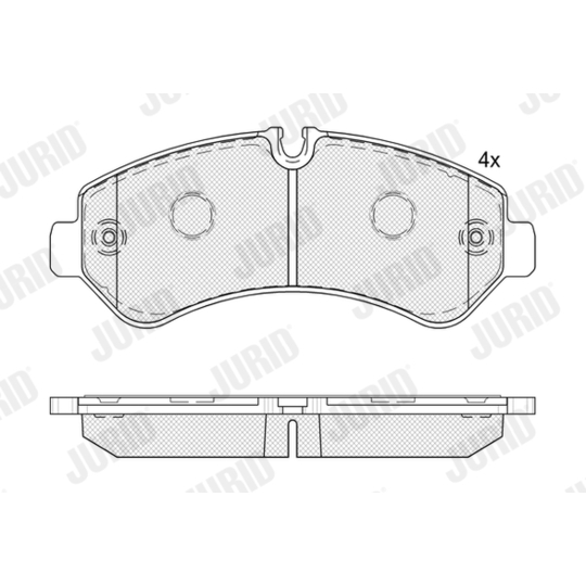 573889J - Brake Pad Set, disc brake 