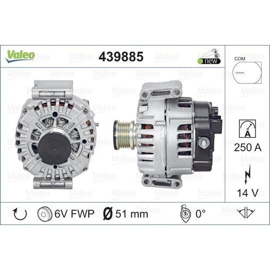 439885 - Alternator 