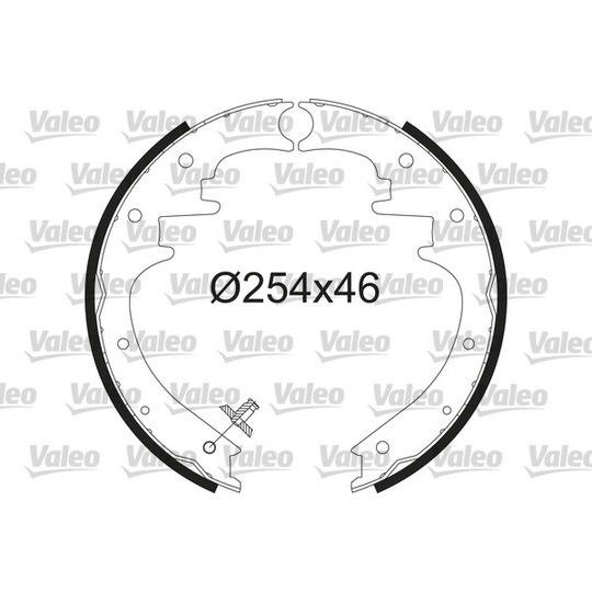 564231 - Brake Shoe Set 