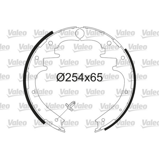 564236 - Brake Shoe Set 