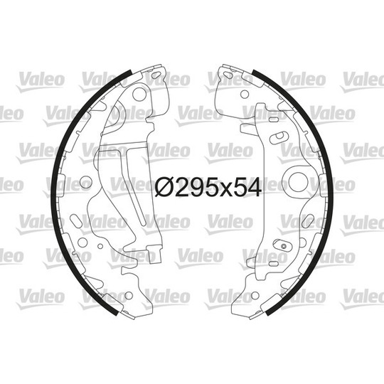 564227 - Brake Shoe Set 