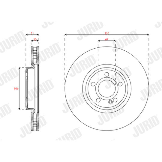 563754JC-1 - Brake Disc 