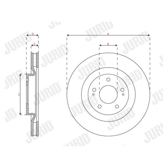 563307JC - Brake Disc 