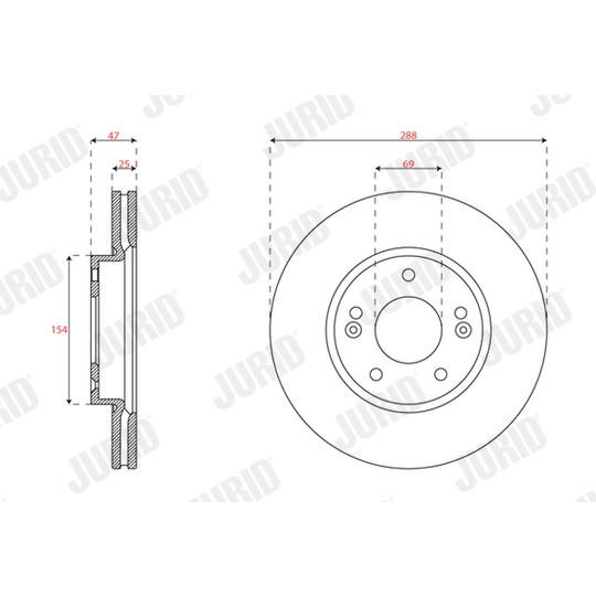 563579JC - Brake Disc 