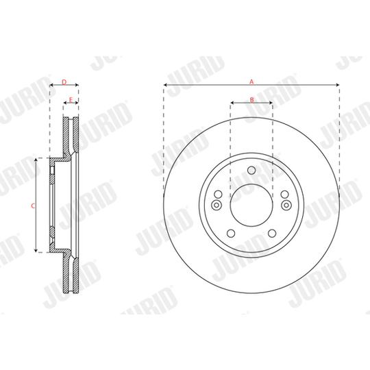 563579JC - Brake Disc 