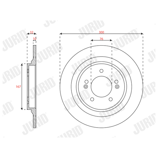 563744JC - Brake Disc 