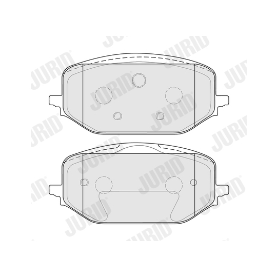 574077J - Brake Pad Set, disc brake 