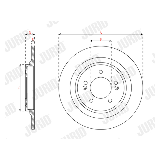 563744JC - Brake Disc 