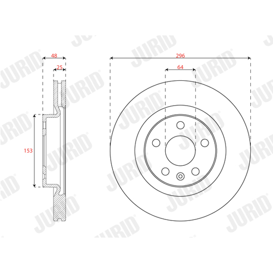 563679JC - Brake Disc 