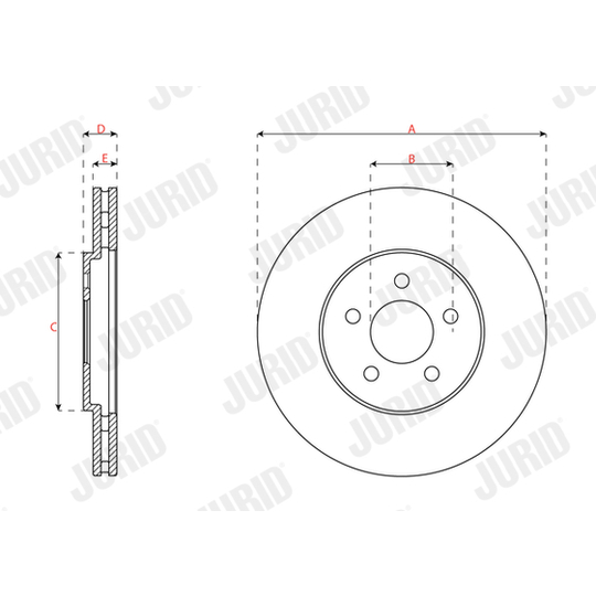 563568J - Brake Disc 