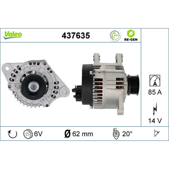 437635 - Alternator 