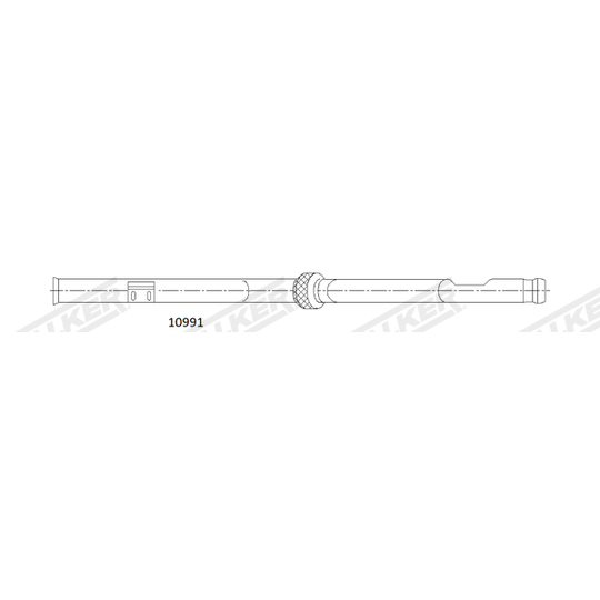 10991 - Exhaust pipe 