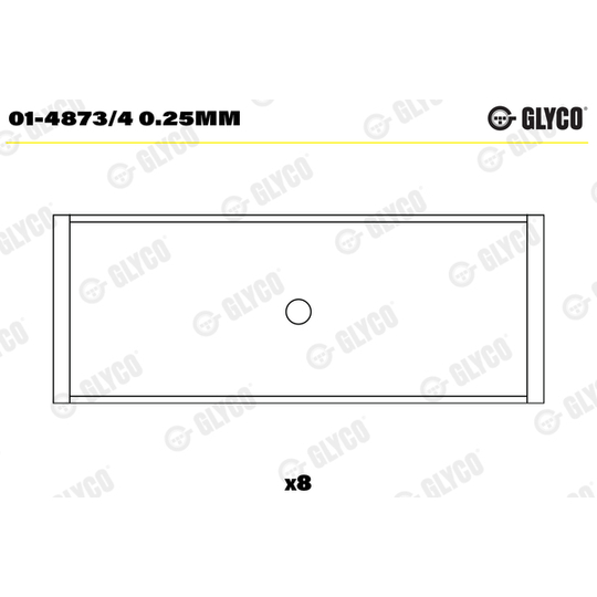 01-4873/4 0.25MM - Big End Bearings 