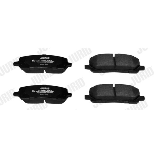 572636J - Brake Pad Set, disc brake 