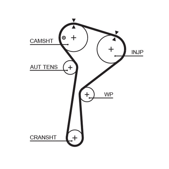 K035675XS - Timing Belt Set 