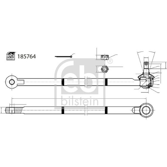 185764 - Tie rod end 