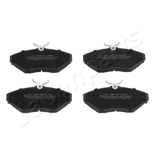 PA-0701AF - Brake Pad Set, disc brake 