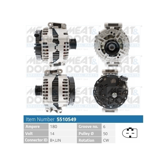 5510549 - Alternator 