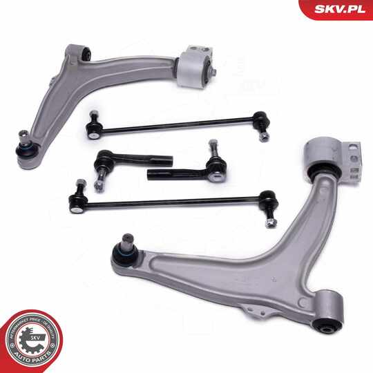 04SKV980 - Control/Trailing Arm Kit, wheel suspension 