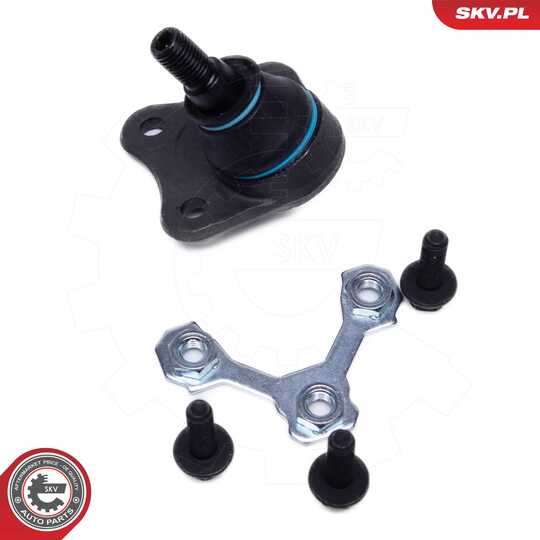 04SKV960 - Control/Trailing Arm Kit, wheel suspension 