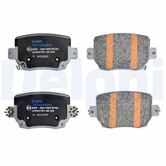 LP5037EV - Brake Pad Set, disc brake 