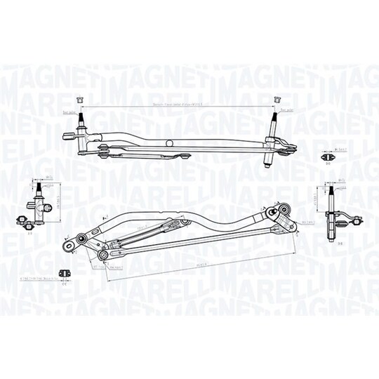 085570756010 - Wiper Linkage 