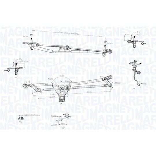 085570721010 - Wiper Linkage 